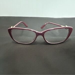 Versace Burgundy Women's Glasses